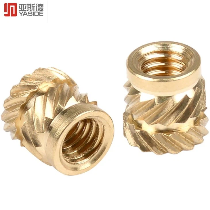 CNC Brass Thread Insert Machining Parts