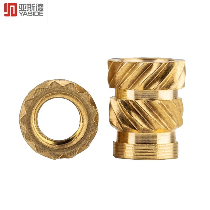 CNC Brass Thread Insert Machining Parts